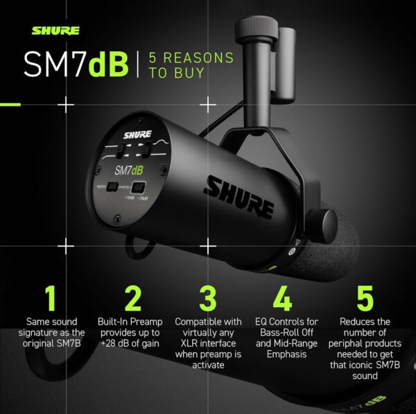 Shure SM7dB Microphone – Image 9