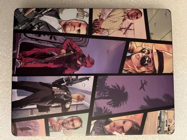 Étui pour crochet Steelbook G2 sur mesure GTA5 PS4/PS5/XBOX (NO GAME) V2 – Image 4