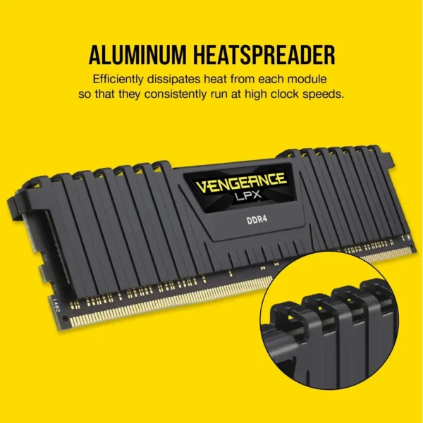 CORSAIR DDR4 RAM mémoire de bureau vengeance 16GB 8GB 3200MHz 3600MHz Dimm Memoria Rams PC4 mémoire de jeu Support carte mère – Image 5
