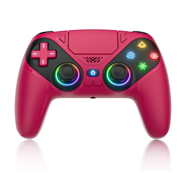 Contrôleur de jeu sans fil Ps5 pour Ps5/Ps5 Pro/Ps5 Slim/Pc avec Joystick Hall, double Vibration, Bluetooth, programmation Turbo