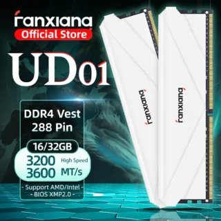 Fanxiang UD01 DDR4 mémoire Ram 16GB 32GB 3200MHz 3600MHz mémoire de bureau 288Pin XMP 2.0 double canal mémoire RAM de jeu pour ordinateur de bureau