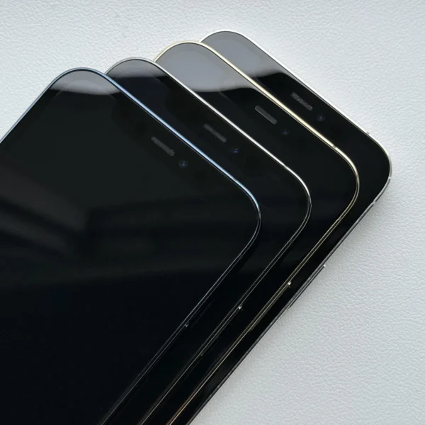 Smartphone iPhone 12 Pro débloqué 6.1 pouces, 128/256 go de ROM, 6 go de RAM, Super Retina OLED A14 IOS, identification faciale 5G, téléphone portable d'origine – Image 5