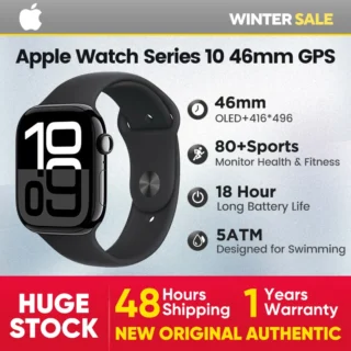 Apple watch série 10 2024, nouvelle montre intelligente originale GPS 46mm 42mm ios