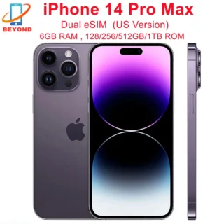 Apple-iPhone 14 Pro Max Touristors, Téléphone d'origine, Eepi 128, 256, 512 Go, 1 To, Dean, 6 Go de RAM, 6.7 ", Retina authentique, OLED, Face ID, NDavid, A16, Nouveau, 98%
