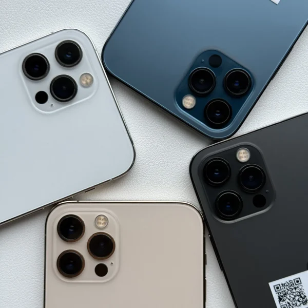 Smartphone iPhone 12 Pro débloqué 6.1 pouces, 128/256 go de ROM, 6 go de RAM, Super Retina OLED A14 IOS, identification faciale 5G, téléphone portable d'origine – Image 2
