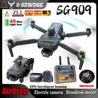 ZLL SG909 GPS Drone professionnel avec caméra Airdrop 8K cardan 3 axes 360 évitement d'obstacles écran tactile FPV sans brosse RC Dron